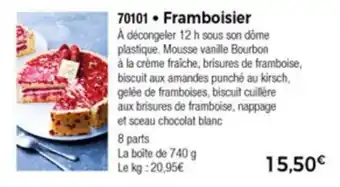 Thiriet Framboisier offre