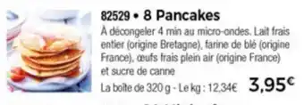 Thiriet 8 Pancakes offre
