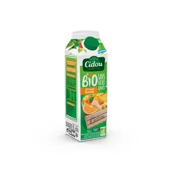 Auchan NECTAR ORANGE BANANE BRIQUE SANS SUCRES AJOUTES BIO offre