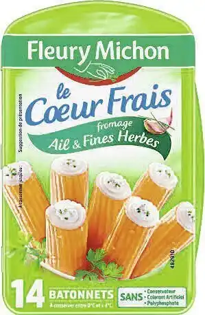 Casino Supermarchés Le Cœur Frais fromage ail et fines herbes offre