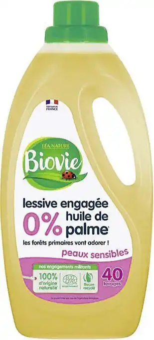 Casino Supermarchés Lessive concentrée peaux sensibles offre