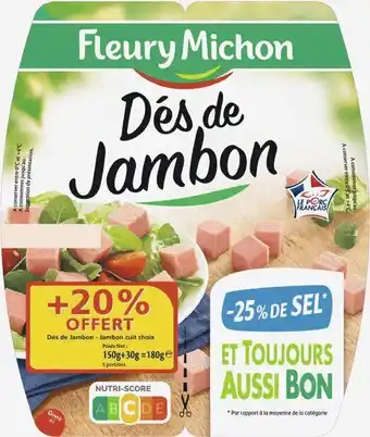 Spar DÉS DE JAMBON - 25% DE SEL offre