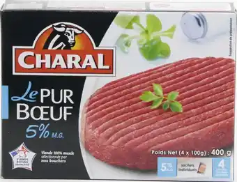 Spar STEAK HACHÉ LE PUR BOEUF 5% M.G. SURGELÉ offre