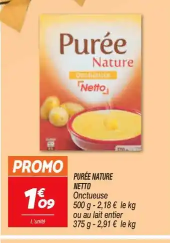 Netto Purée Nature offre