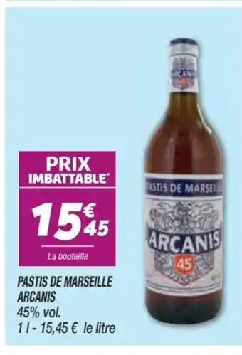 Netto Pastis de Marseille offre