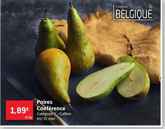 Colruyt Poires Conférence offre
