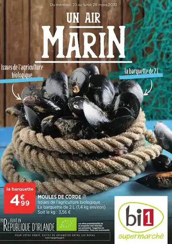 Bi1 Moules de Corde offre