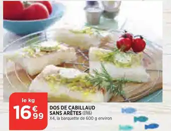 Bi1 Dos de Cabillaud offre