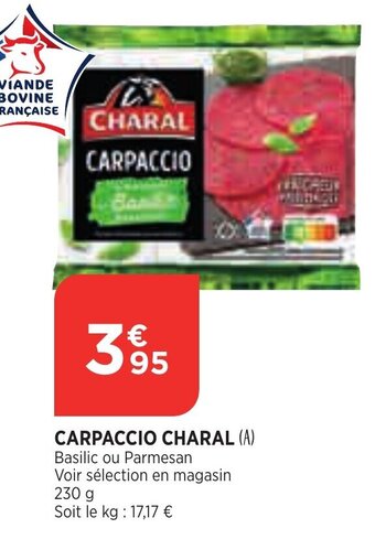 Bi1 Carpaccio Charal offre