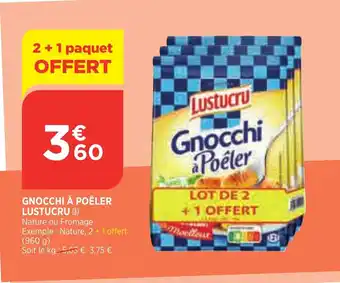 Bi1 Gnocchi à Poêler offre