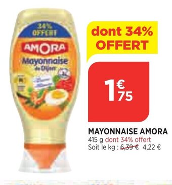 Bi1 Mayonnaise Amora offre