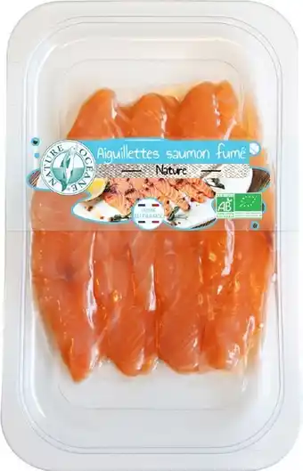 naturéO AIGUILLETTES DE SAUMON BIO offre