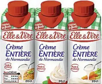 Casino Supermarchés Crème Entière de Normandie 30% M.G. offre
