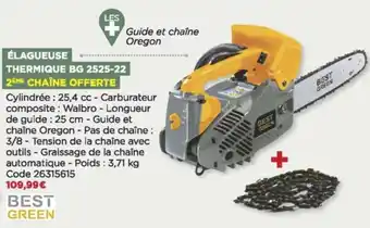 Bricomarché Élagueuse thermique BG offre