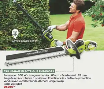 Bricomarché Taille-haje électrique offre
