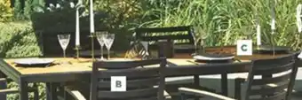 Bricomarché Table extensible belize offre