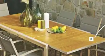 Bricomarché Table extensible aluminium long beach 2 offre