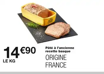 Monoprix Pâté à l’ancienne recette basque offre