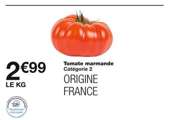Monoprix Tomate marmande offre