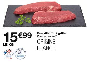 Monoprix Faux-filet à griller offre