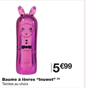 Monoprix Baume à lèvres “inuwet” offre