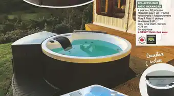 Bricomarché Spa acrylique patio okanagan offre