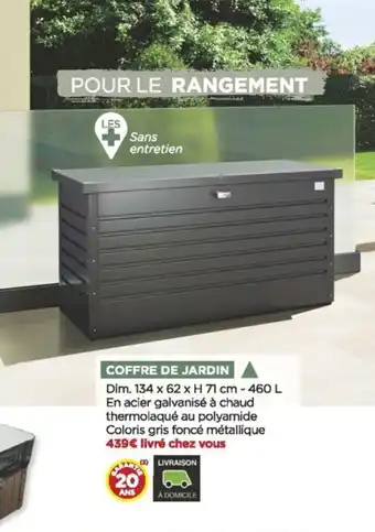 Bricomarché Coffre de jardin offre