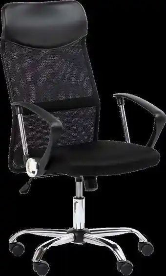 Bureau Vallée FAUTEUIL DE BUREAU OMAHA NOIR offre
