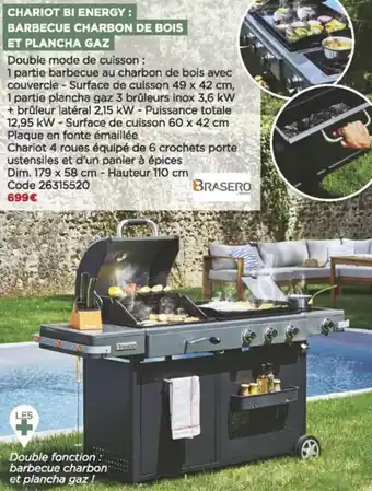 Bricomarché Chariot bi energy offre