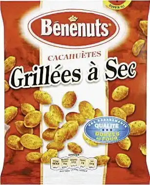 Géant Casino Cacahuètes grillées à sec offre