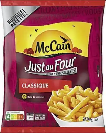 Géant Casino Frites Classique surgelées Just au Four offre