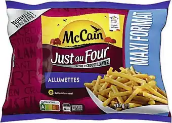 Géant Casino Frites Allumettes surgelées Just au Four offre