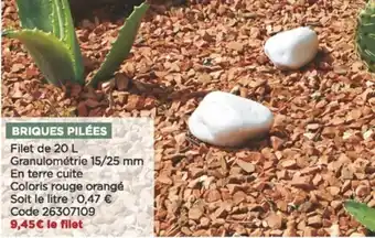 Briques pilées