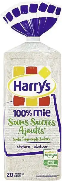 100% Mie Nature sans sucres ajoutés