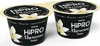 Géant Casino Hipro vanille 15 g protéines 0% M.G. offre
