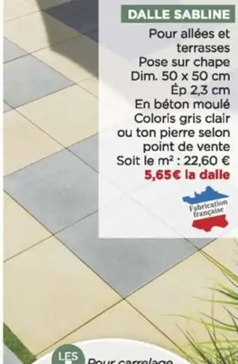 Bricomarché Dalle sabline offre