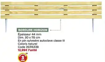 Bricomarché Bordure horizon offre