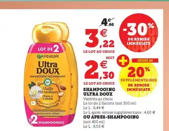 U Express Shampooing Ultra Doux offre