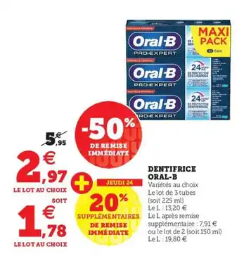 Dentifrice Oral-B