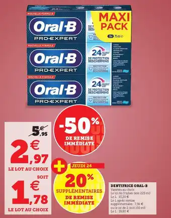 Dentifrice Oral-B