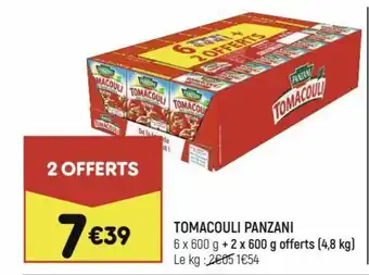 Leader Price Tomacouli Panzani offre