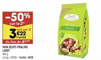 Leader Price Mini œufs Praline offre