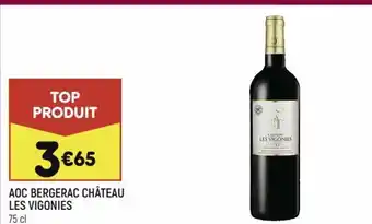 Leader Price AOC Bergerac Château offre