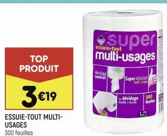 Leader Price Essuie-Tout Multi-Usages offre