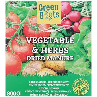 Green boots engrais pour légumes et herbes aromatiques green boots