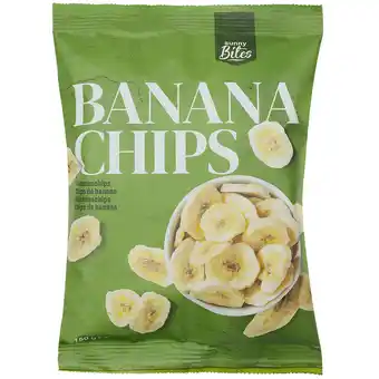 Action Sunny bites chips de bananes offre