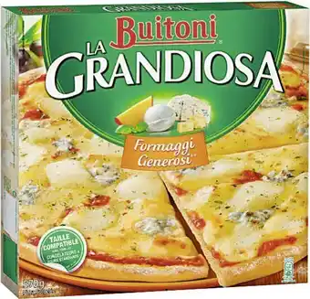 Casino Supermarchés Pizza surgelée 4 Formaggi La Grandiosa offre