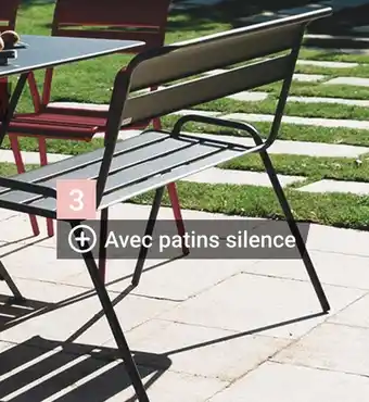 Gamm vert Fermob banc monceau offre