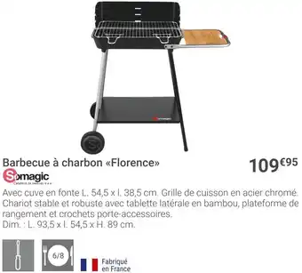 Gamm vert Barbecue à charbon florence offre