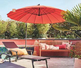 Gamm vert Parasol déporté pagode 300 offre